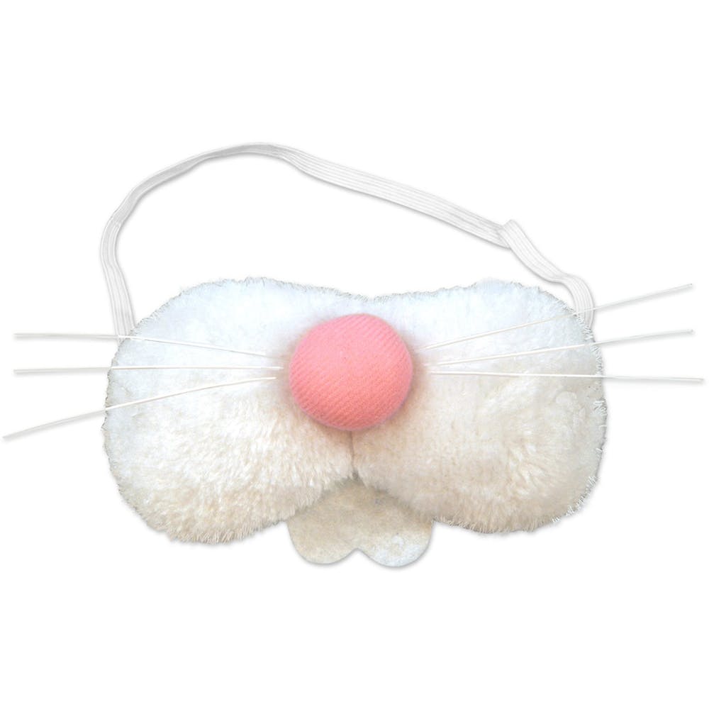 Plush Bunny Noses - White & Pink 3