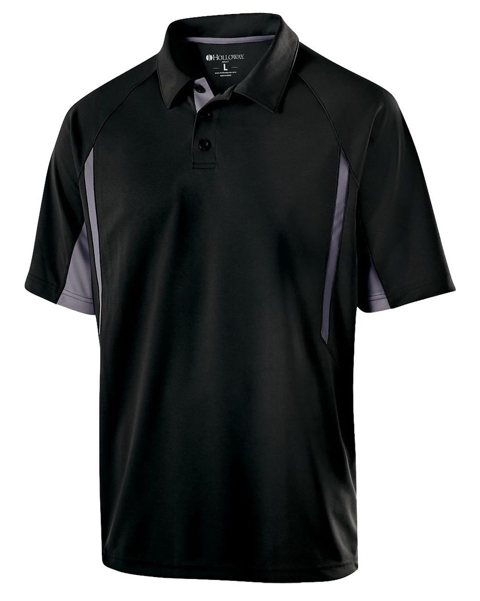 ほっしーページです！ Holloway 222523 - Adult Polyester Short Sleeve Gauge Shirt