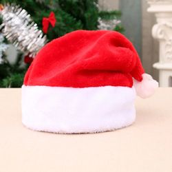 New Year Thick Plush Kids and Adult Christmas Hat