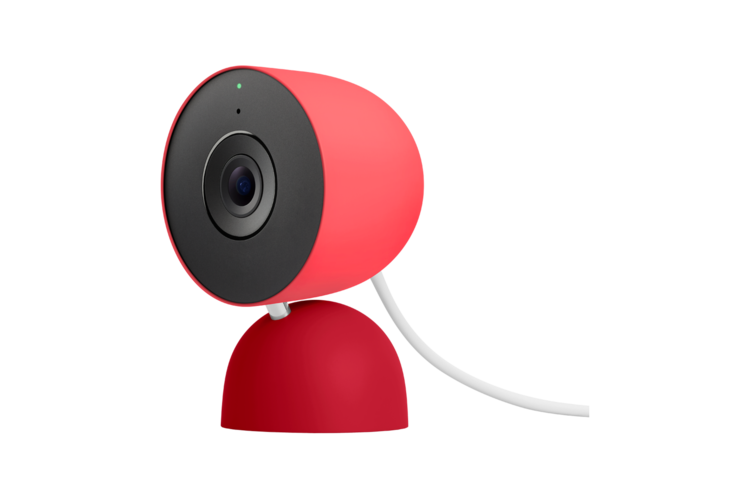 Google Nest Cam Indoor (Wired, 3rd Gen) - Berry 1