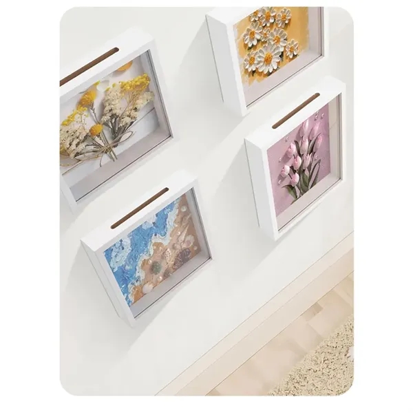 8 x 8 Adventure Memory Shadow Box with Top Slot for Events, Gifting and Everyday Use 5