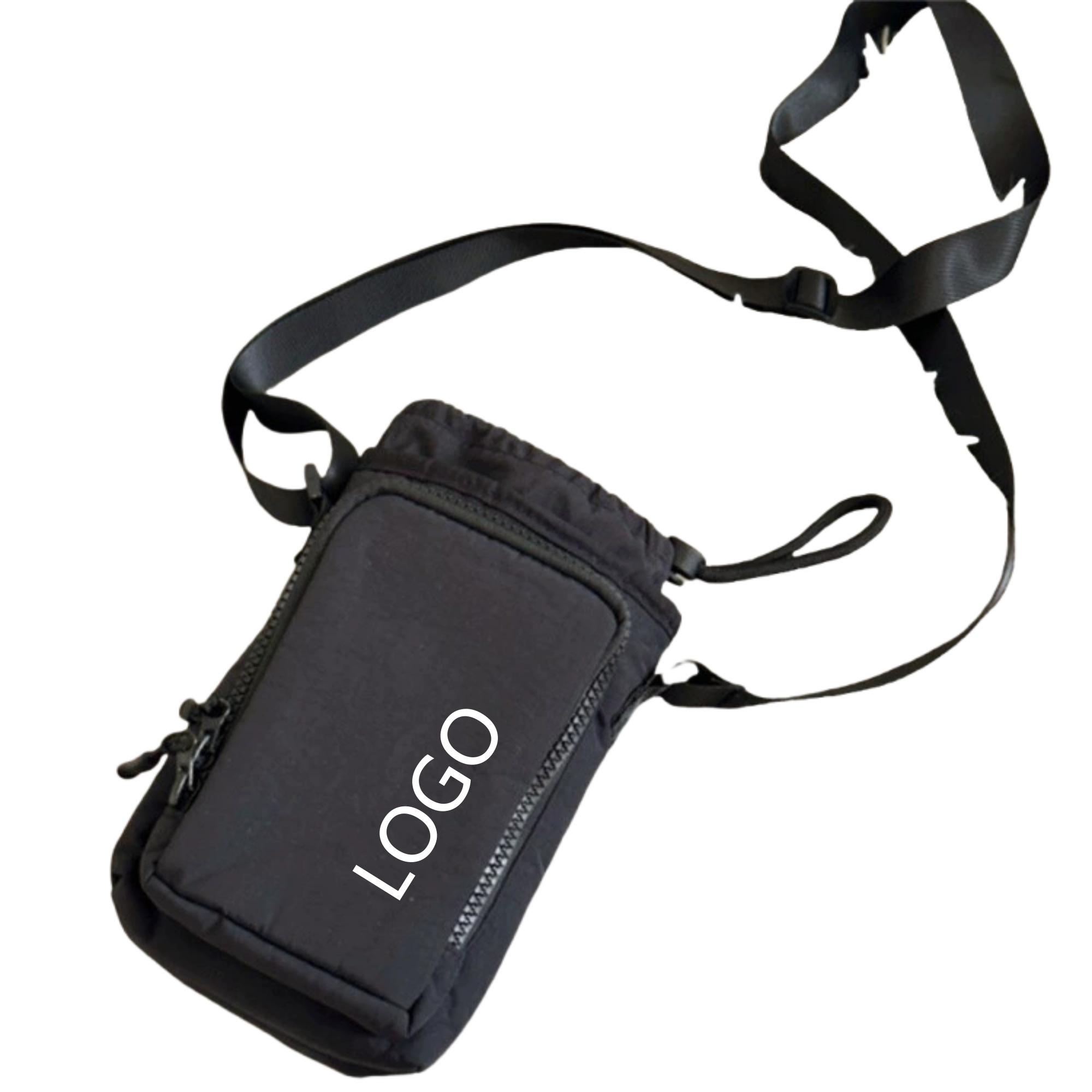 Water bottle shoulder bag 10