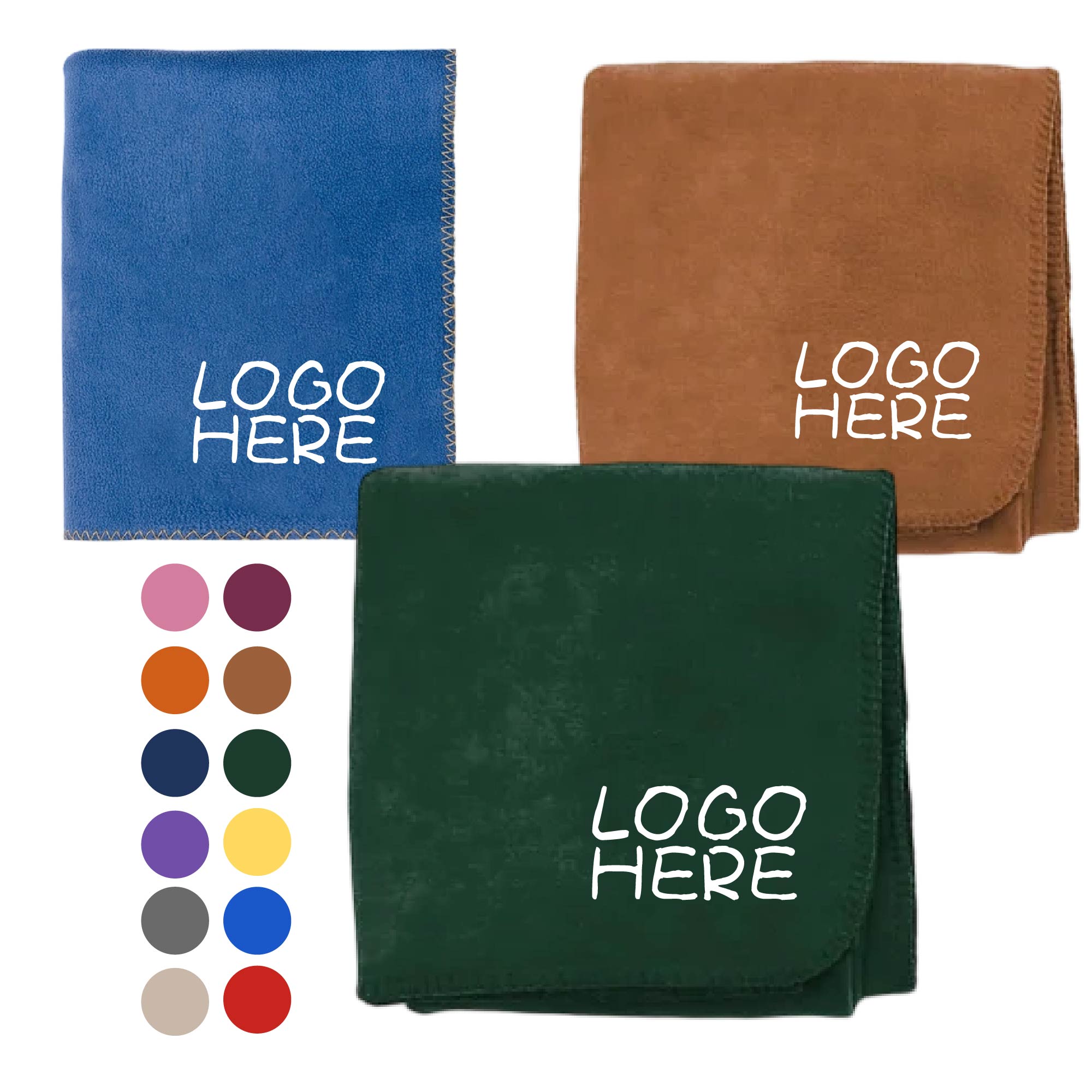 Fleece Hemmed Blanket