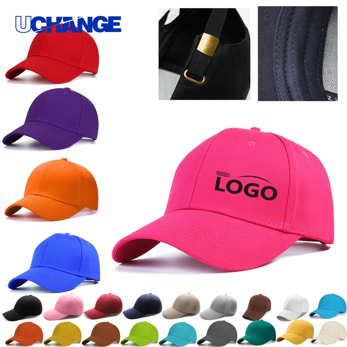 Custom Logo Cotton Baseball Cap