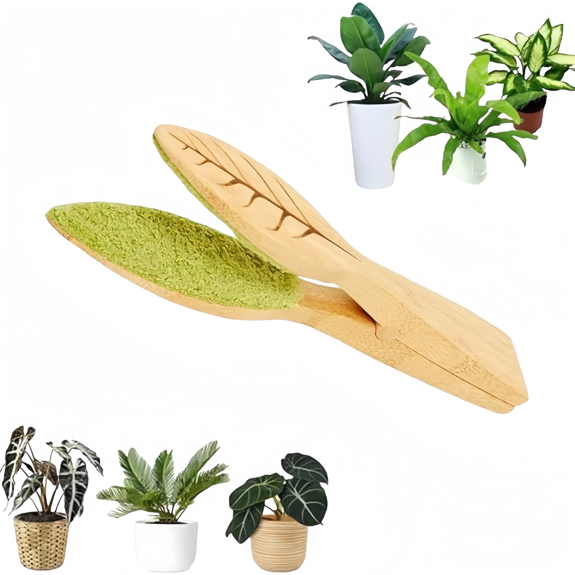 Indoor Plant Leaf Cleaning Tongs 4