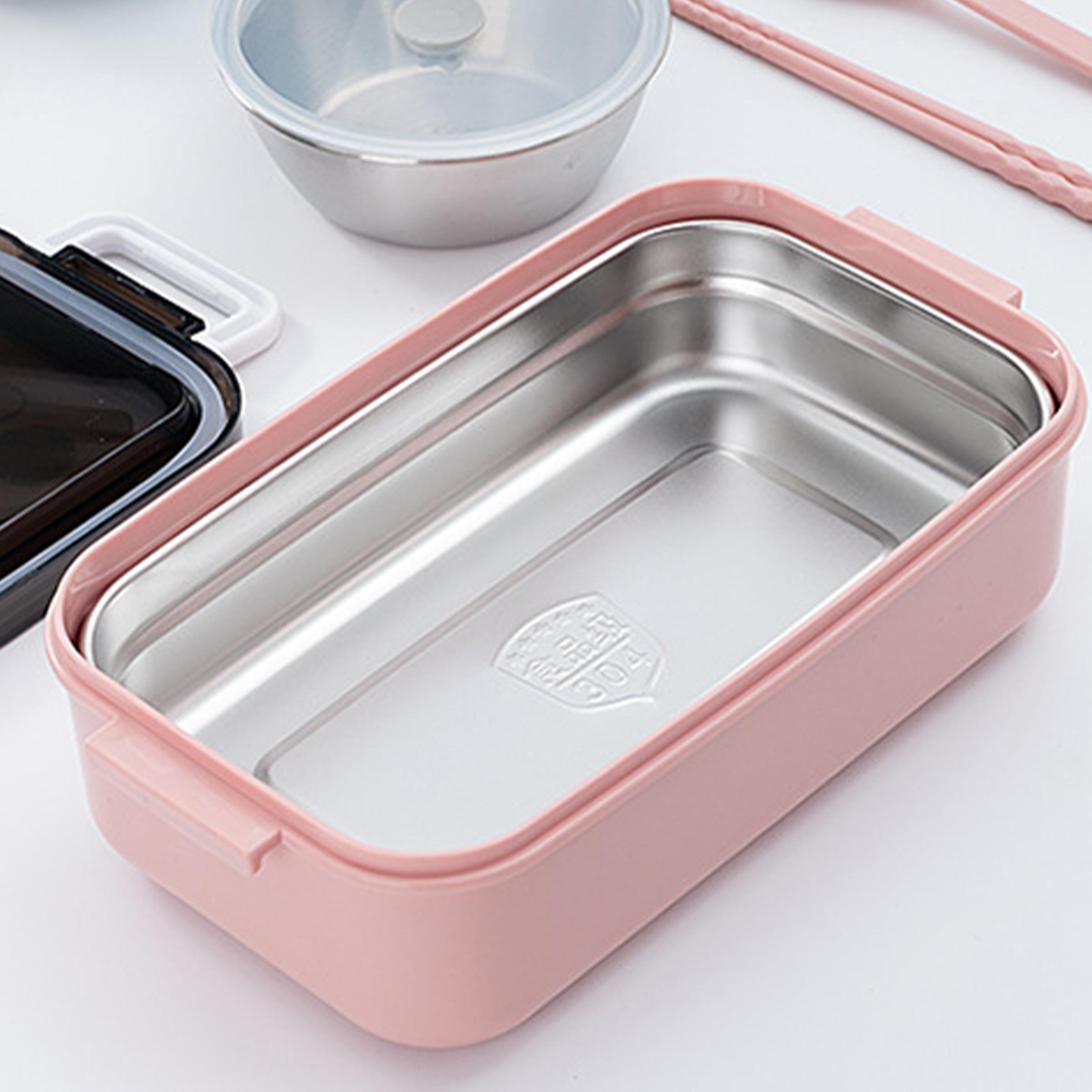 Stainless Steel Portable Sealed Lunch Box 10