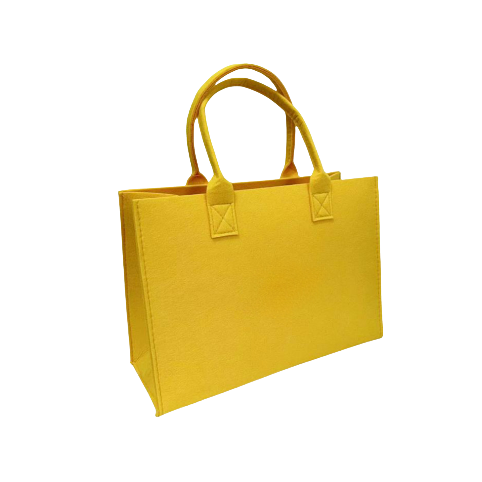 Customizable Felt Tote Bag, custom tote bag with logo imprint 3