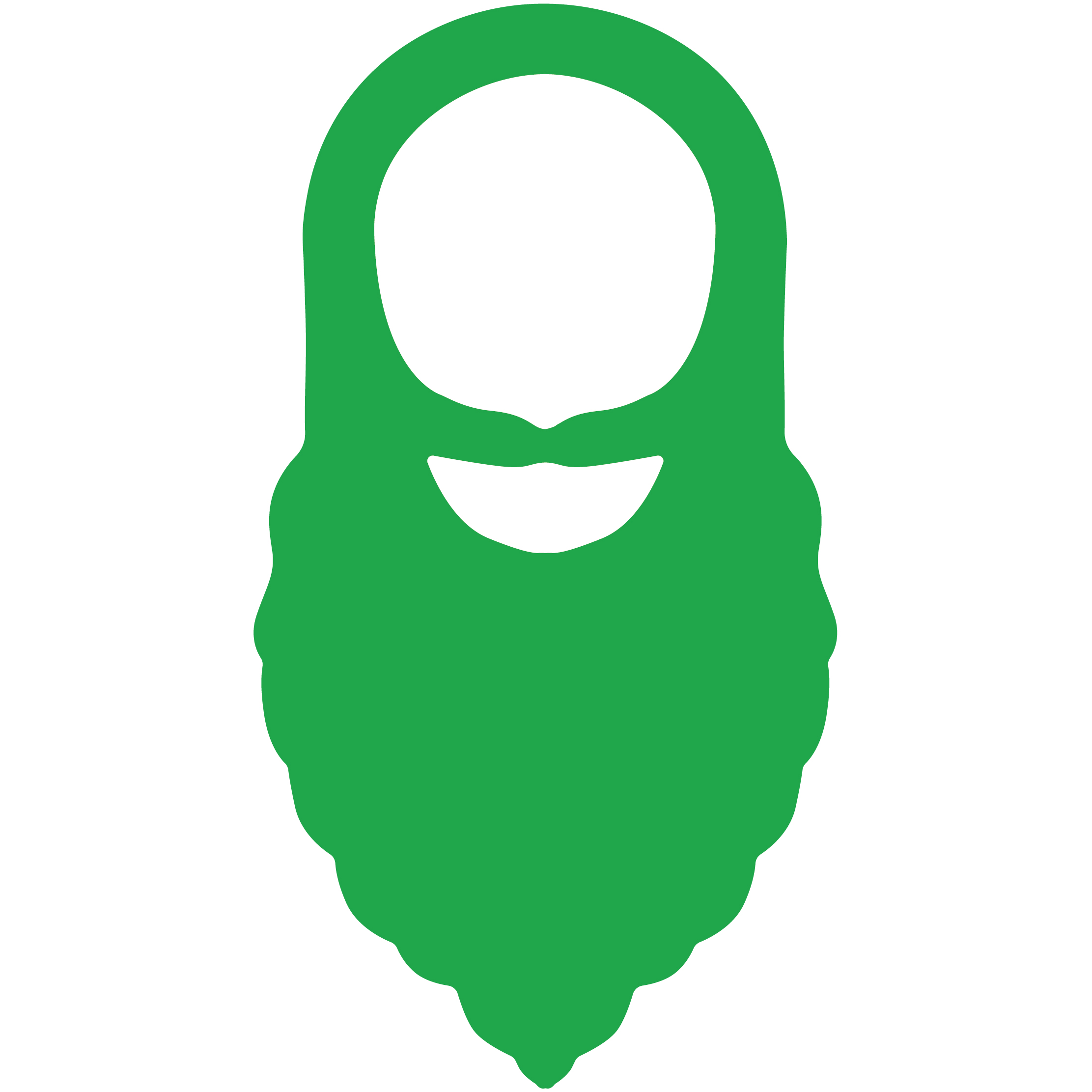 Foam Long Beard Pullover 78