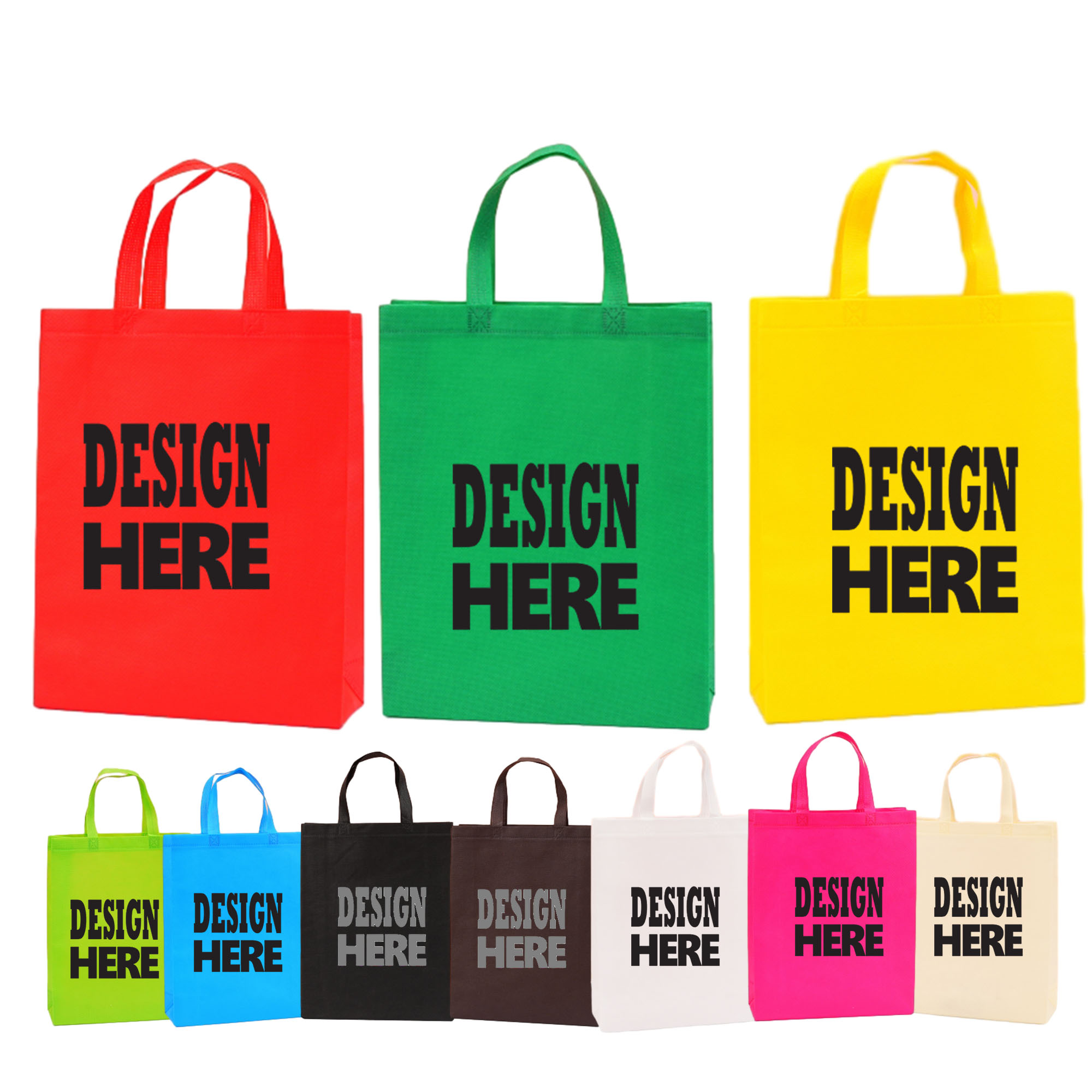 Pack Reusable Non-Woven Party Favor Bag 3