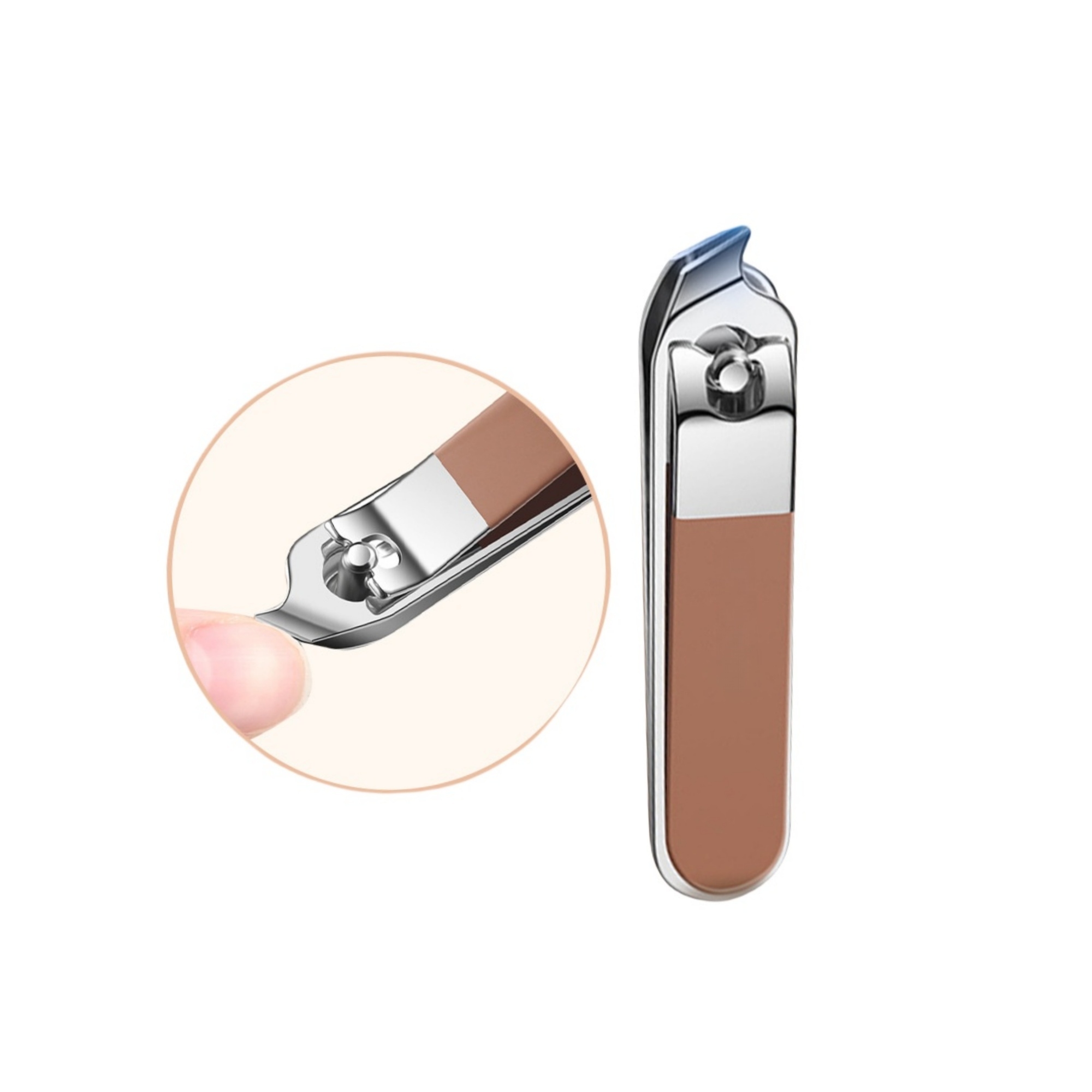 Portable Travel Mate Steel Nail Clippers Set 13