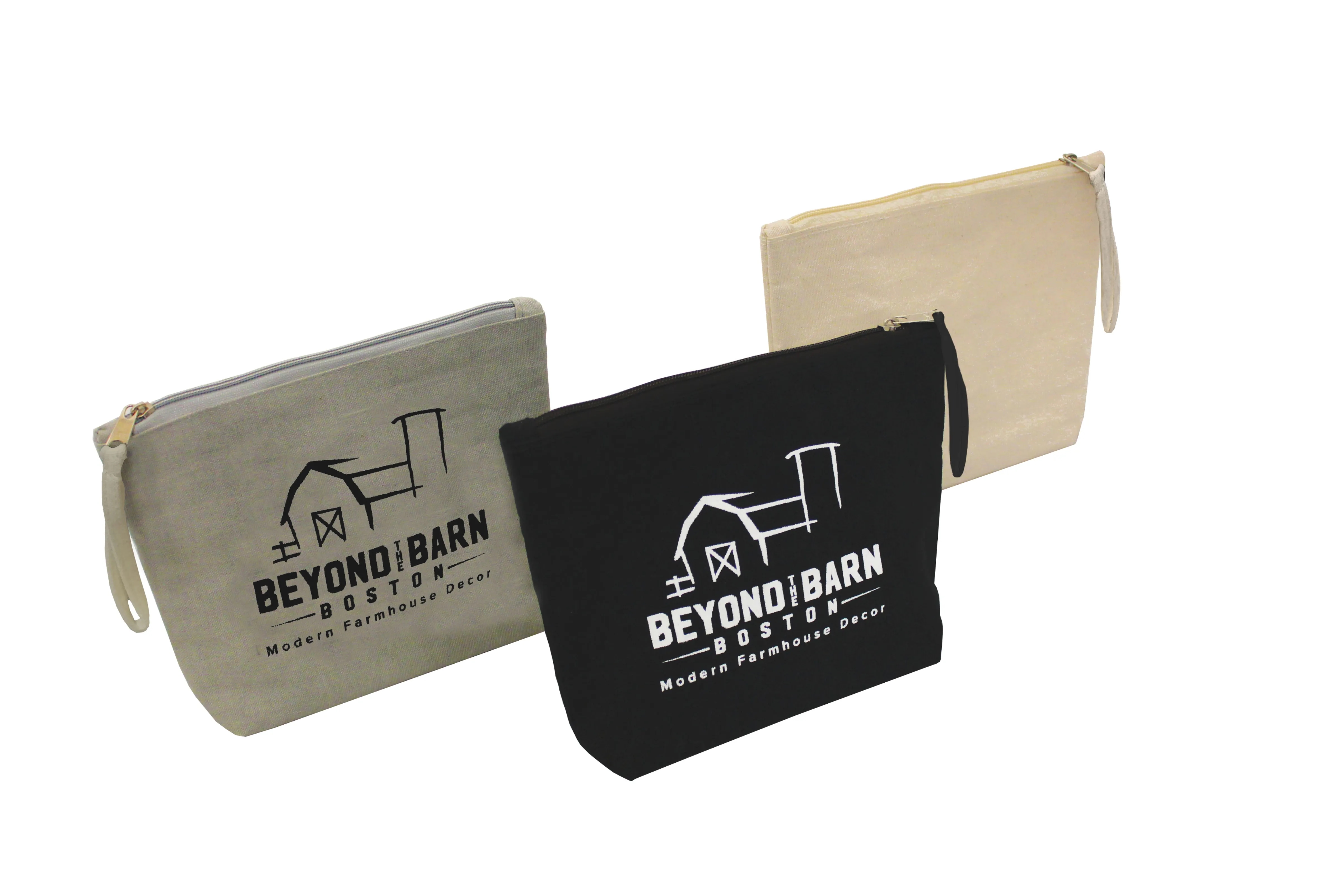 Canvas Zipper Pouches 4