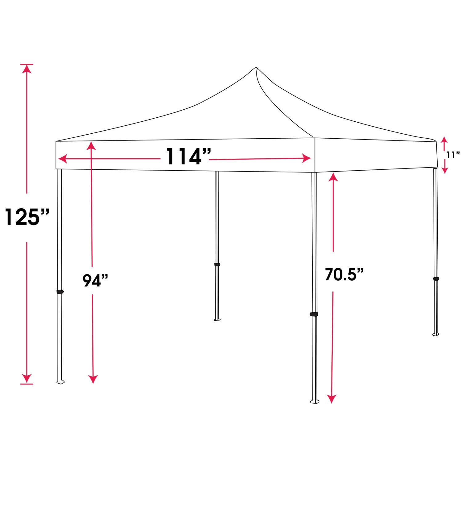 10' Pop Up Tent 15