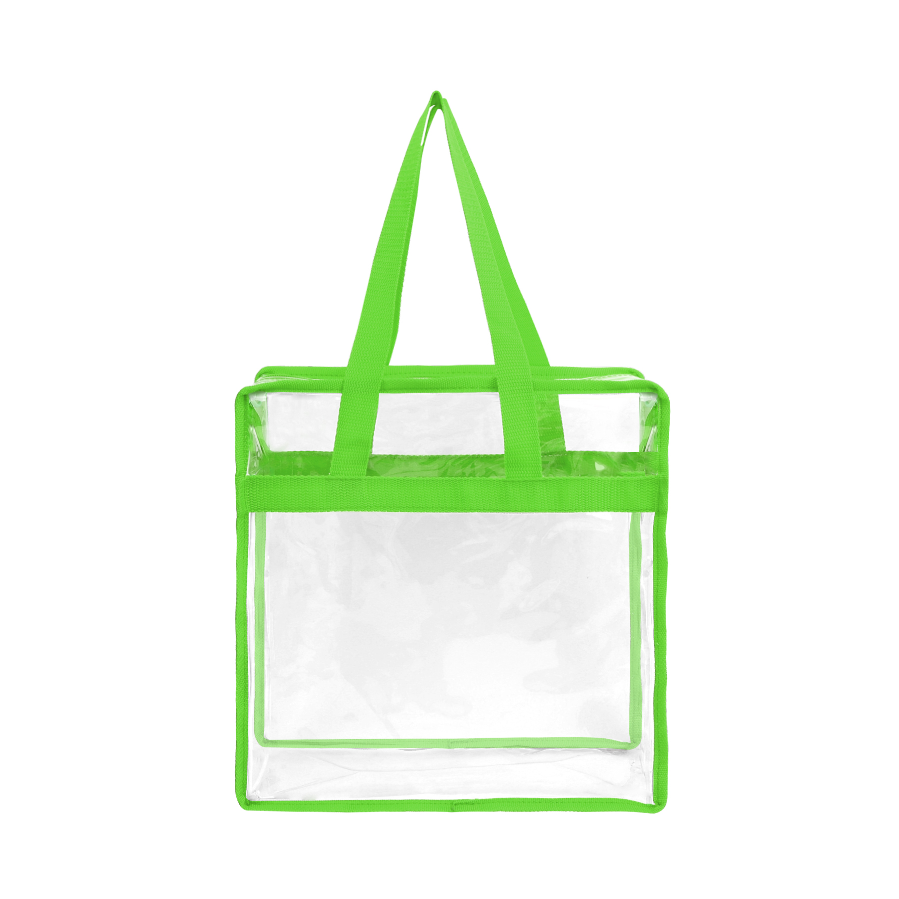 Stadium Approved Clear Zipper Tote Bag 45