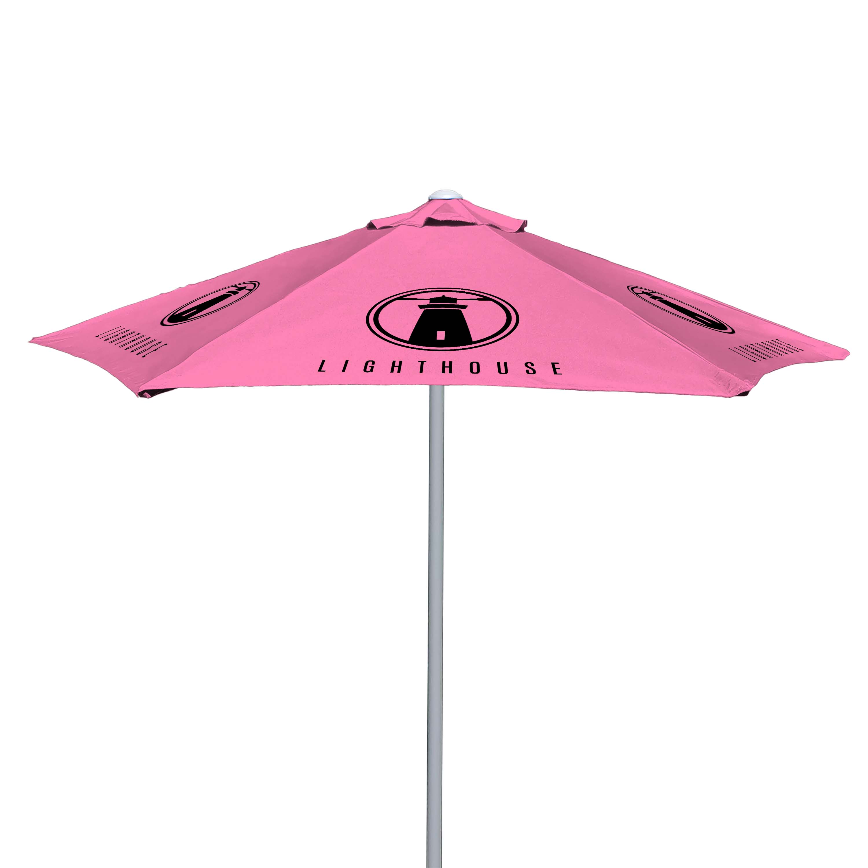 7' E-Z Glide Market Umbrella Kit (6 Imprints) 10