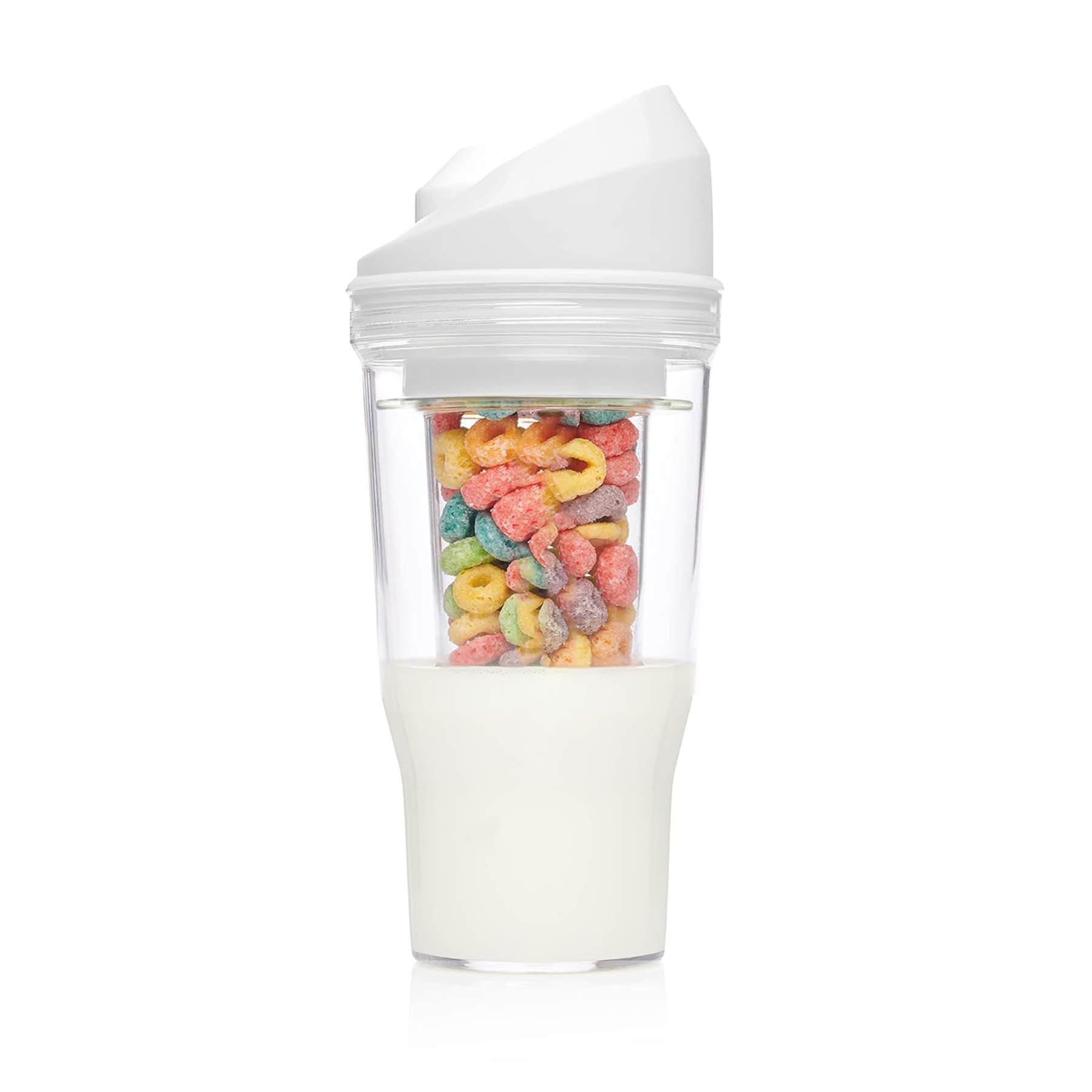 Portable Plastic Cereal Cup 22