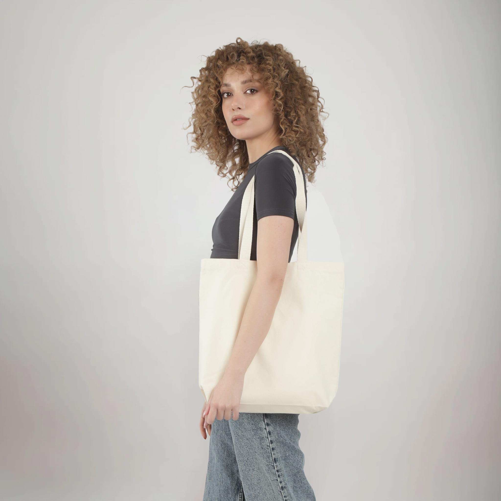 Organic Daily Canvas Tote Bag 11