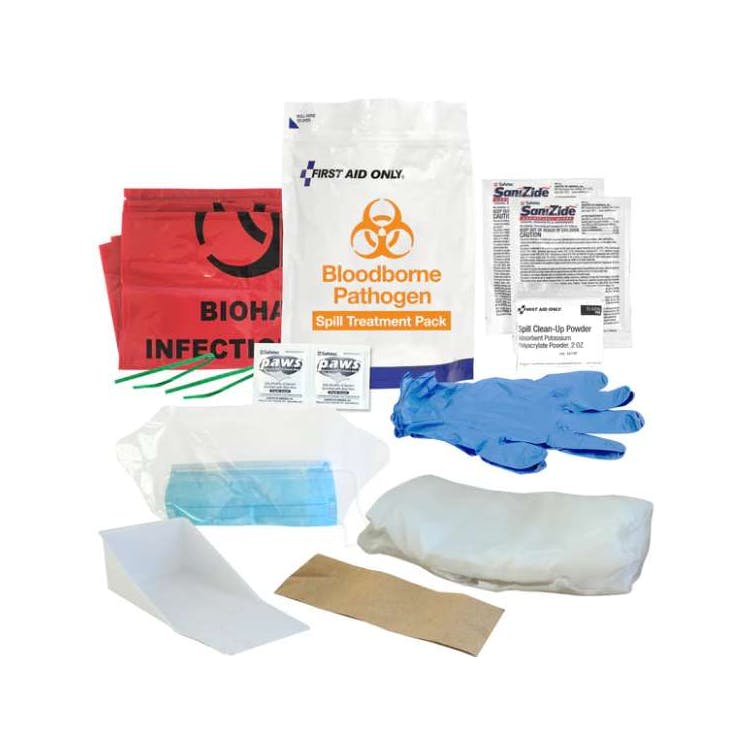 Bloodborne Pathogen Spill Treatment Pack 3