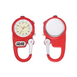 Mini Clip Microlight Watch With Carabiner