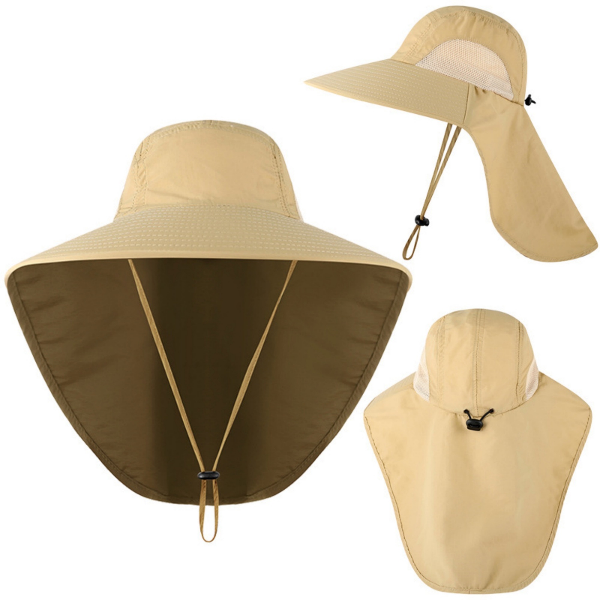 Folding Strap Sun Hat for Beach and Hiking 18