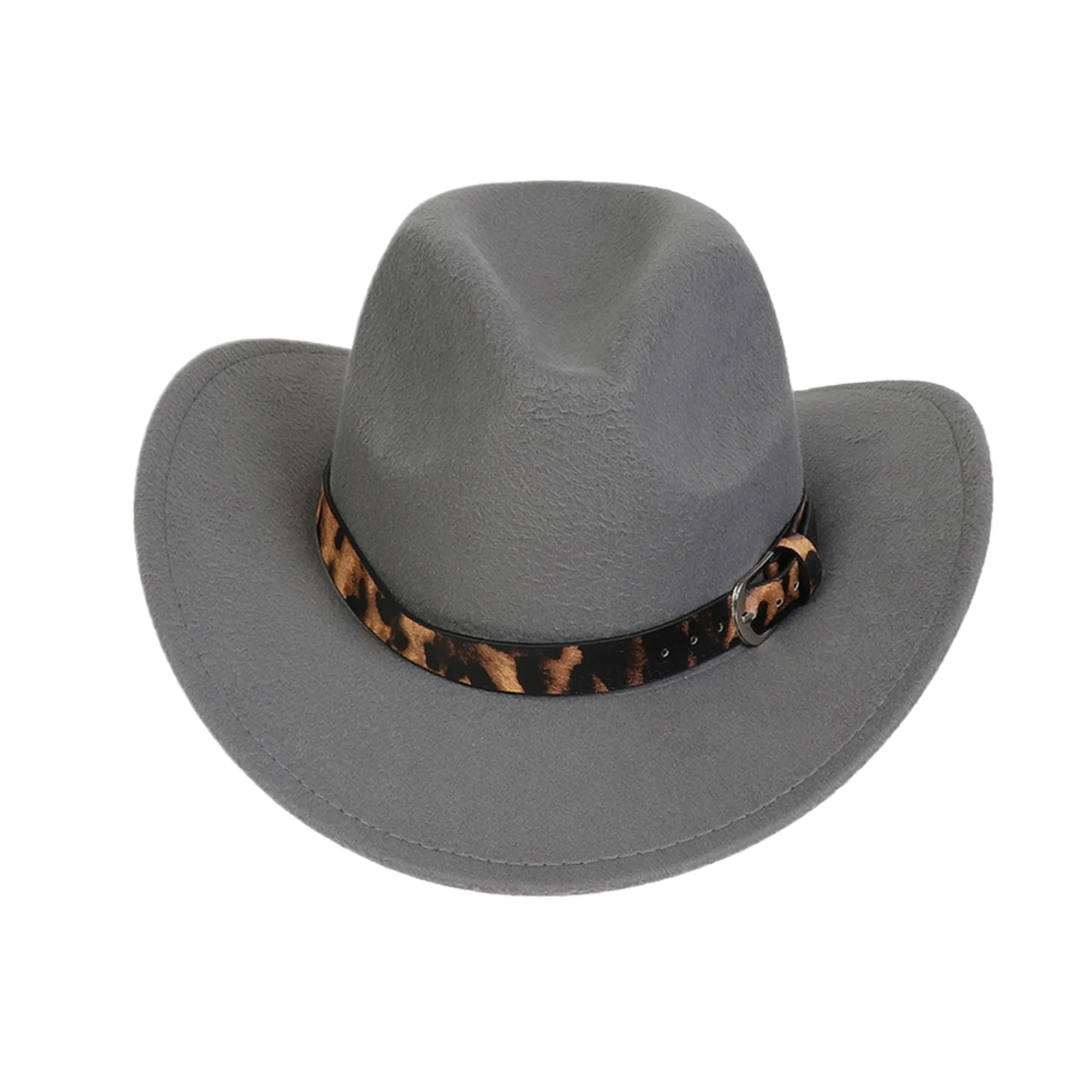 MOQ50 Wool Felt Jazz Retro Tide Hat 15