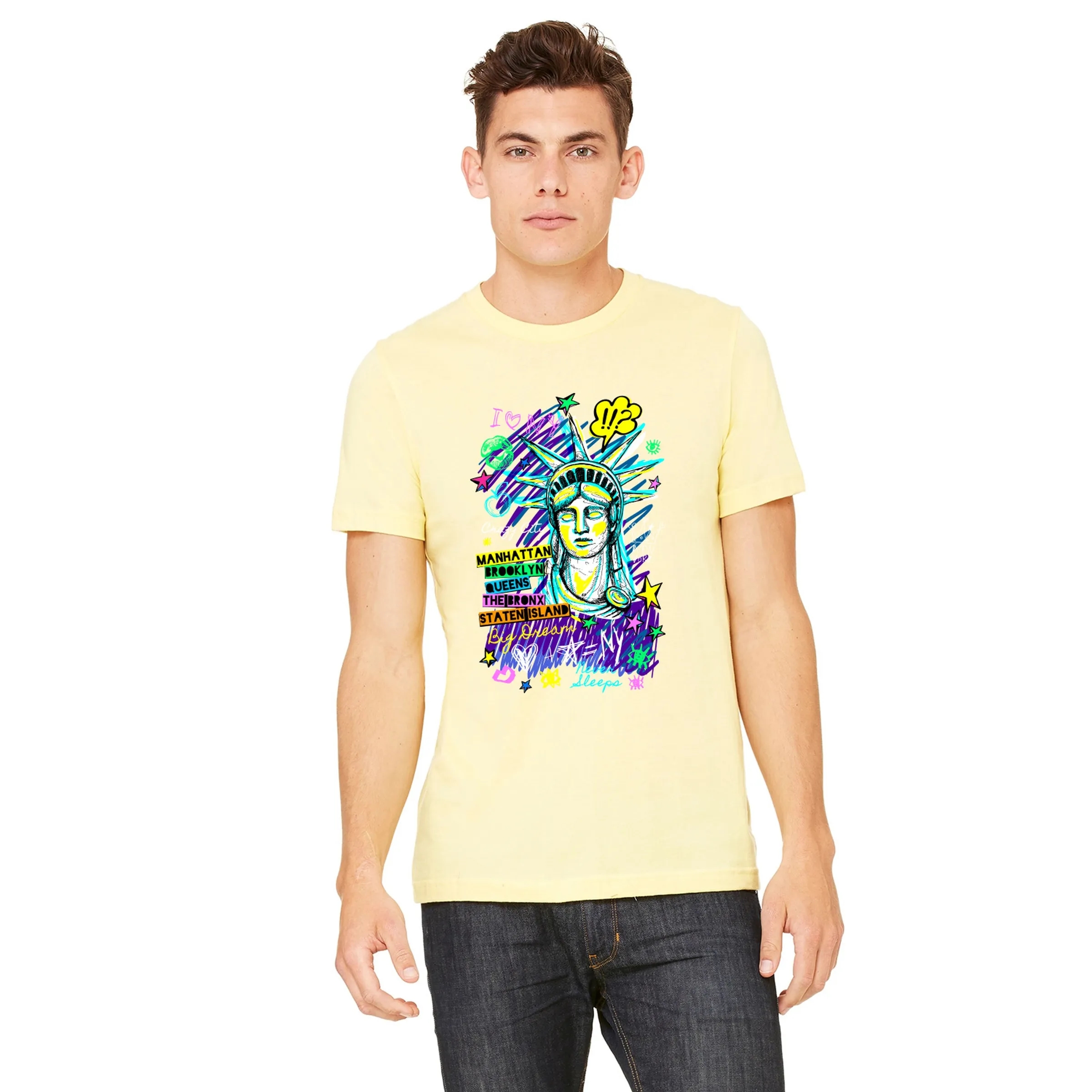 Bella + Canvas Unisex Jersey Short-Sleeve T-Shirt 4
