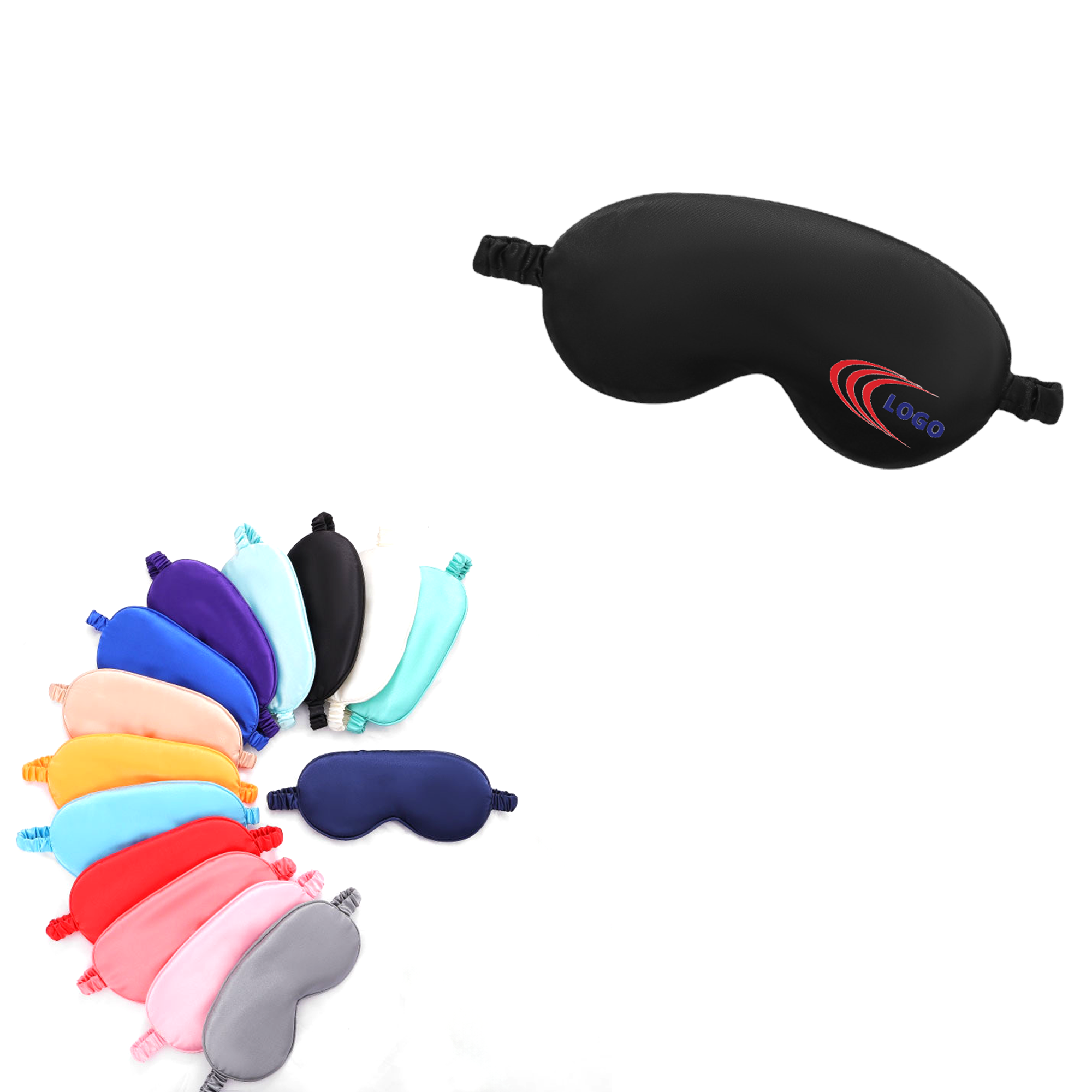 Imitation Silk Blackout Sleep Mask 2
