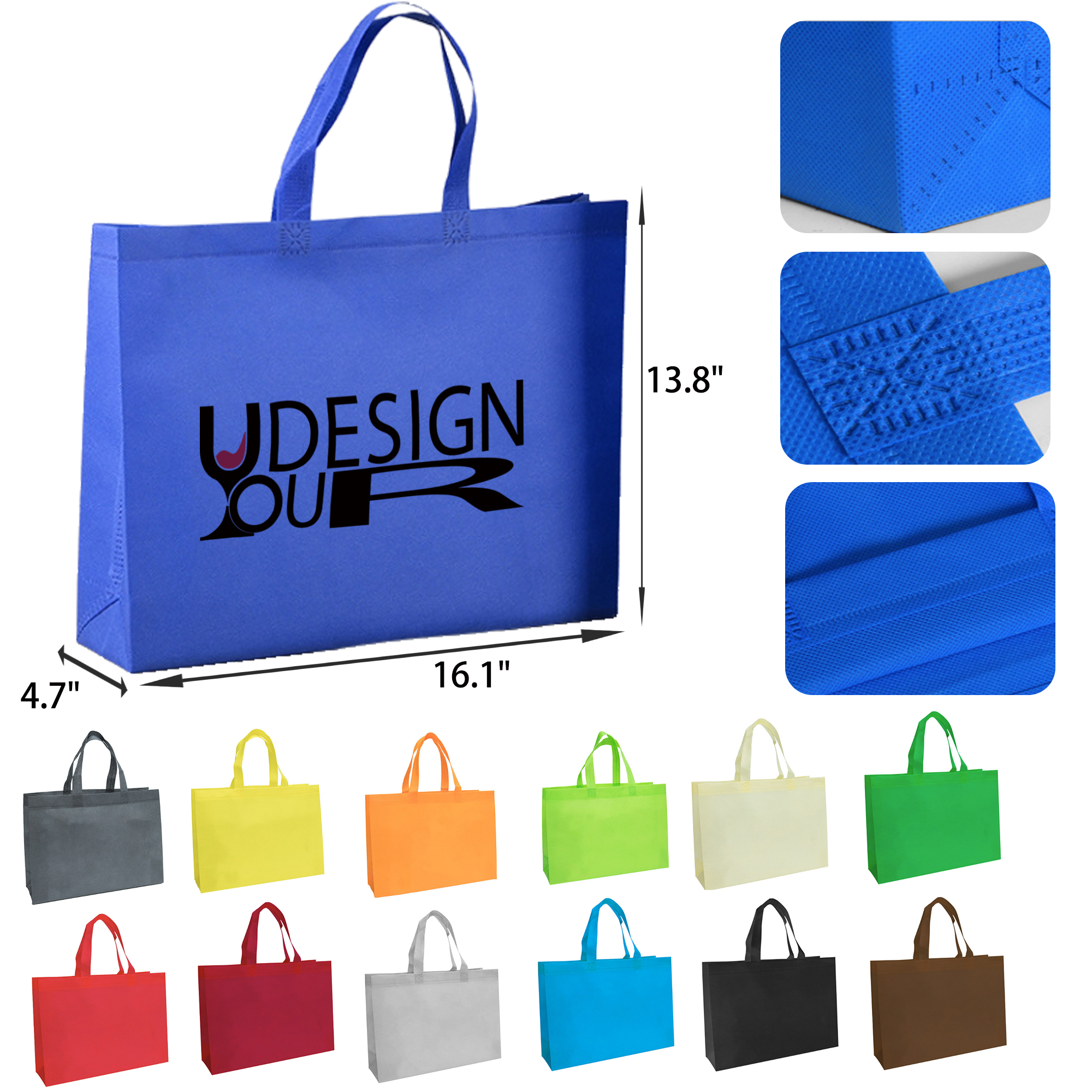 Durable Laminated Non Woven Tote Bag 15
