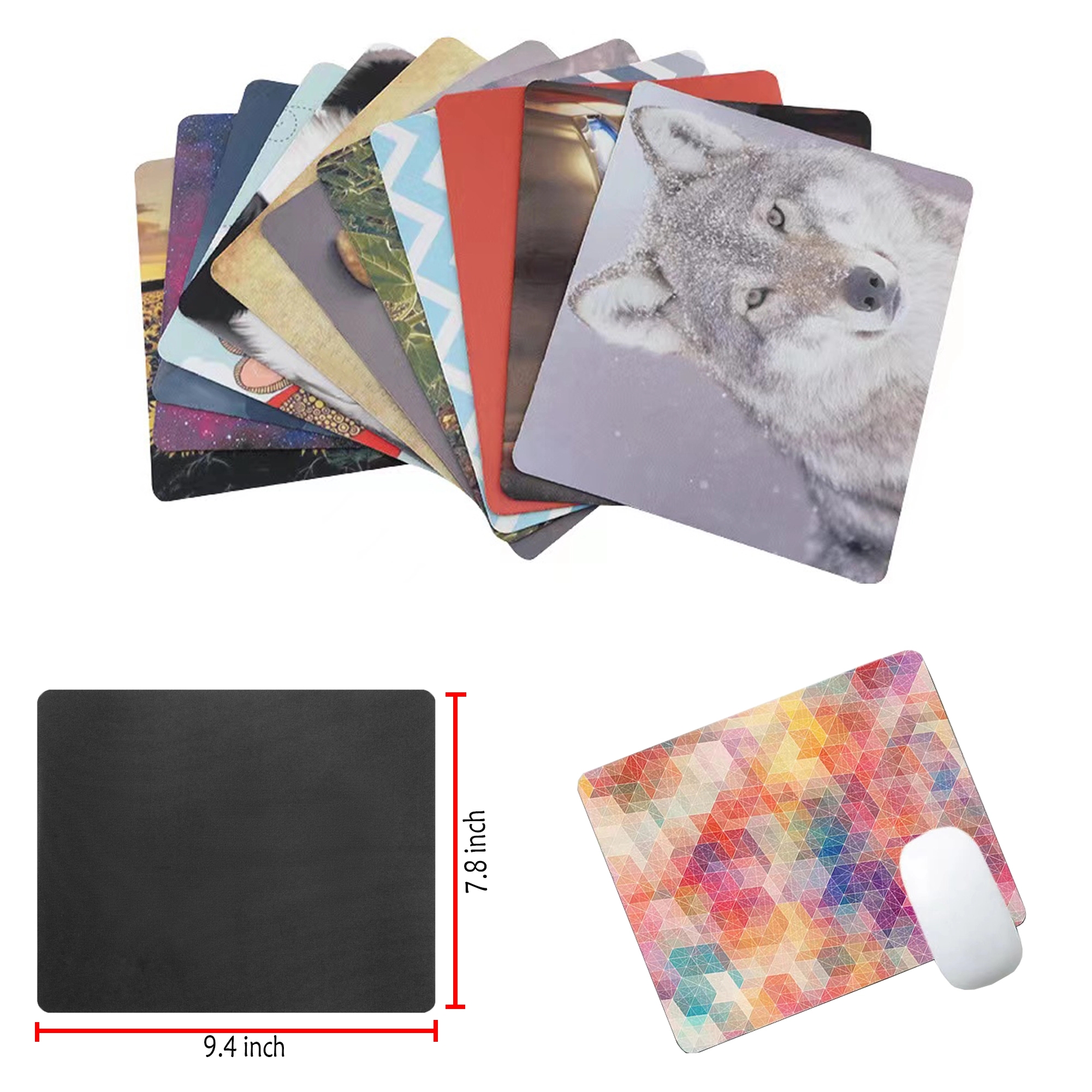 Computer Mouse Pad MOQ 100PCS