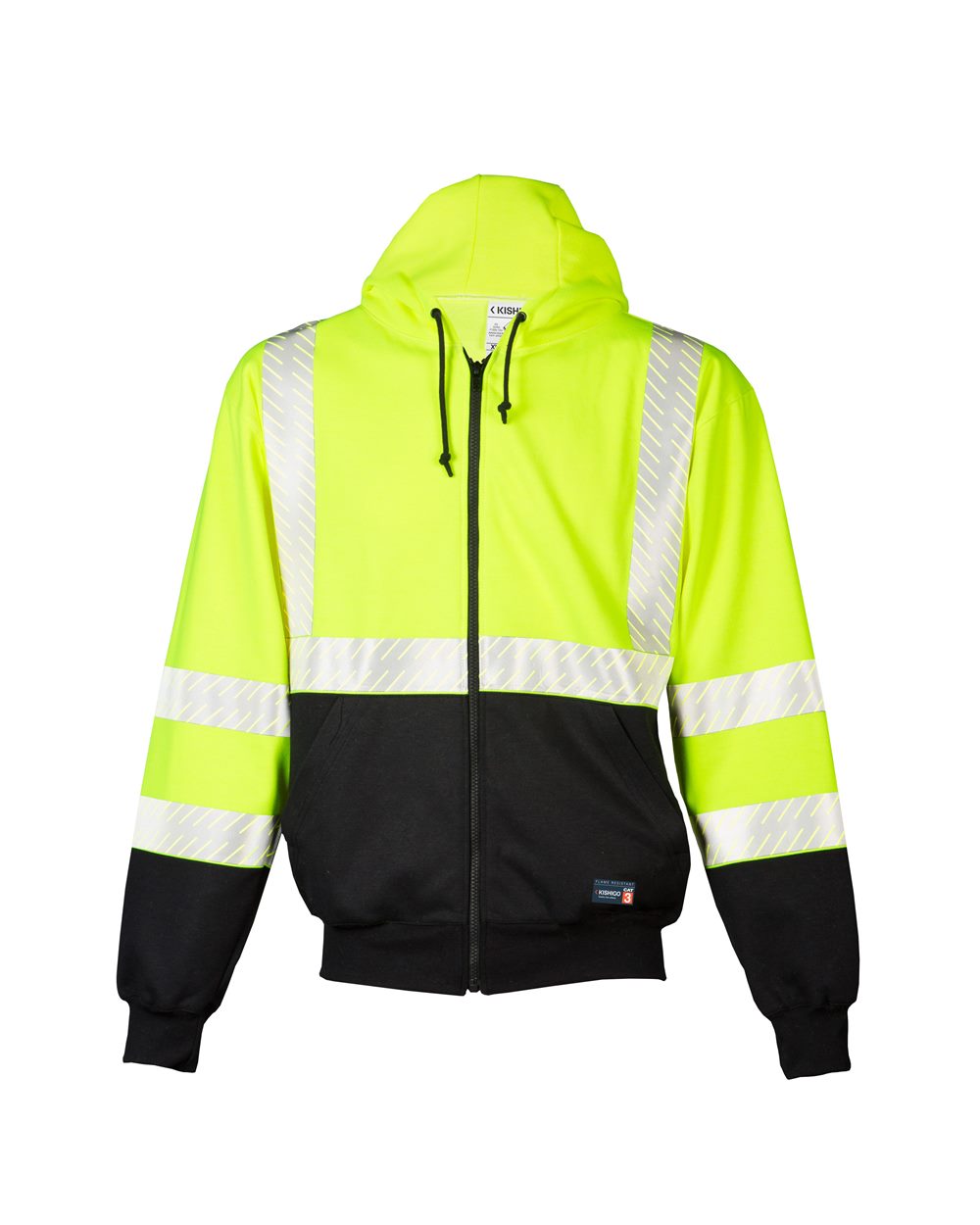 Unisex FR Full-Zip Hooded Sweatshirt - F507
