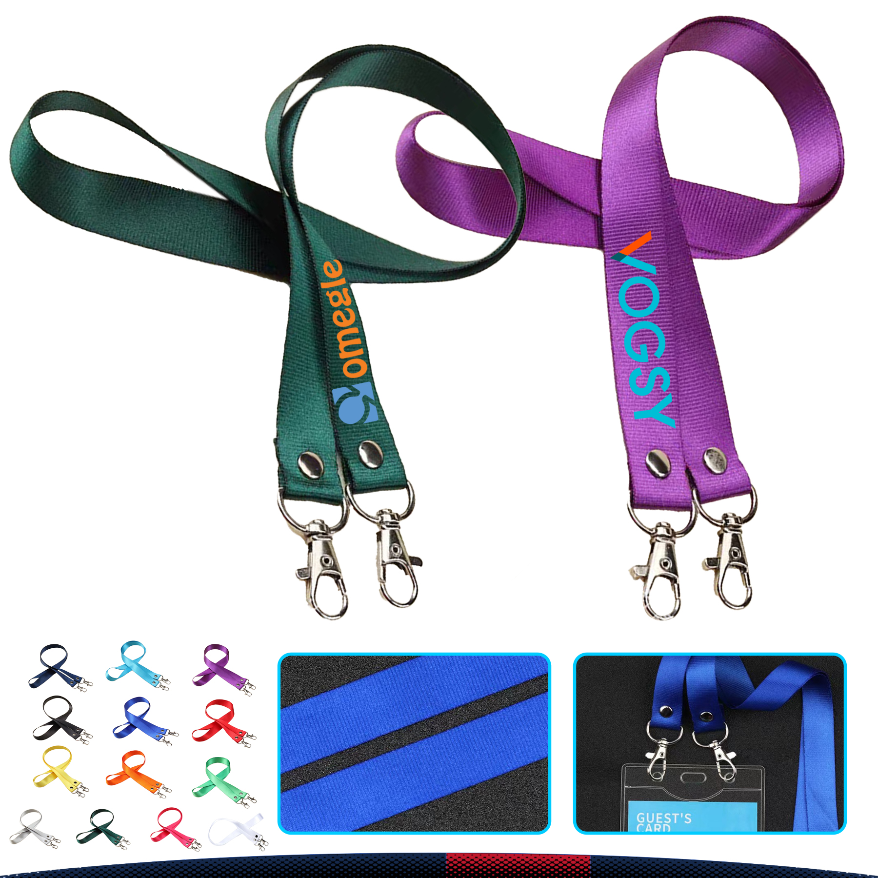 Cinacy Double Buckle Lanyard