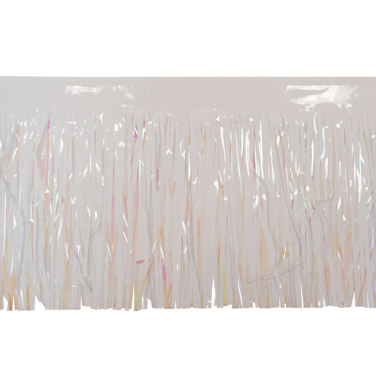 Victory Corps™ Iridescent & White Fringe (15") 2