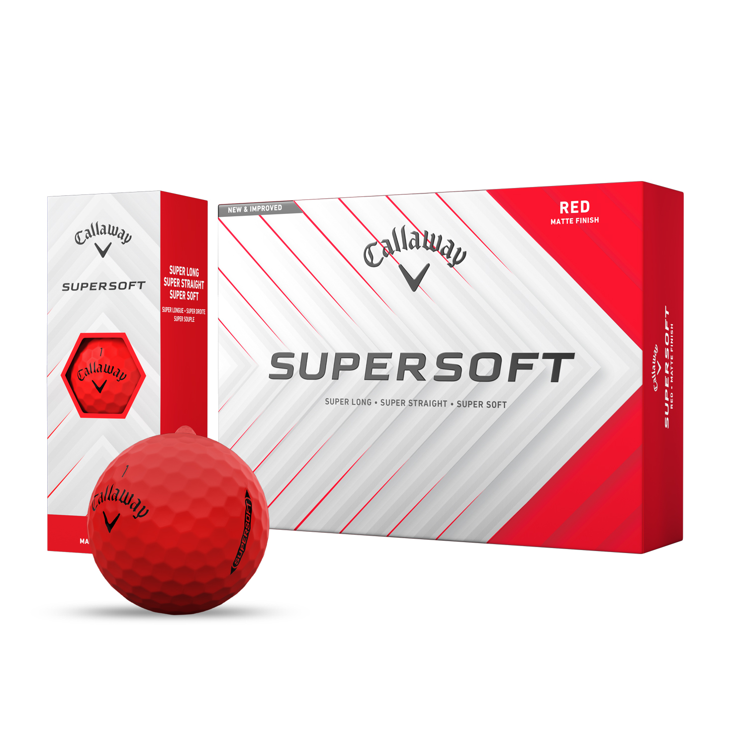 Callaway Super Soft Red Golf Balls 7