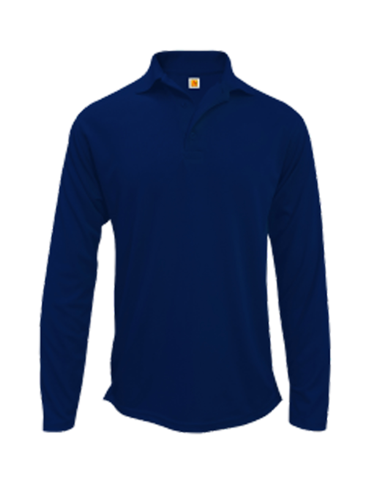 A+ Uniforms - Unisex Performance Dri-Fit Jersy Knit Long Sleeve Polo