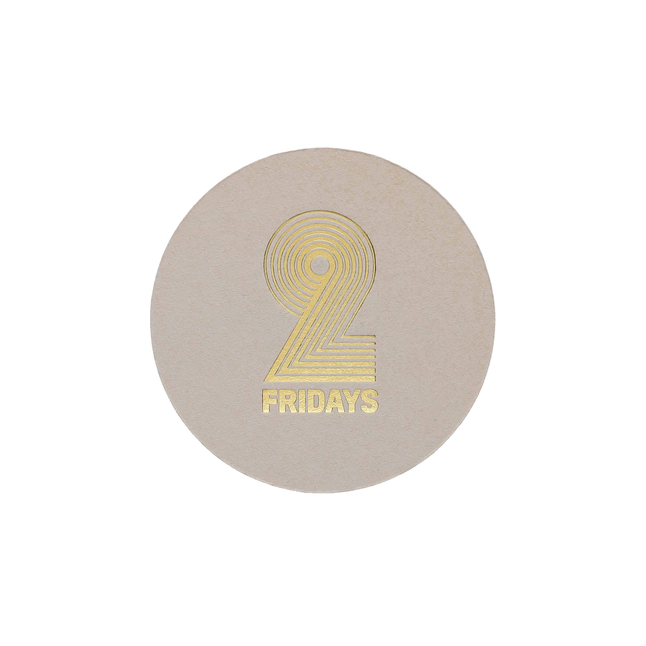 Coaster Pulpboard 80 pt 3.500" Round Digital Print 7