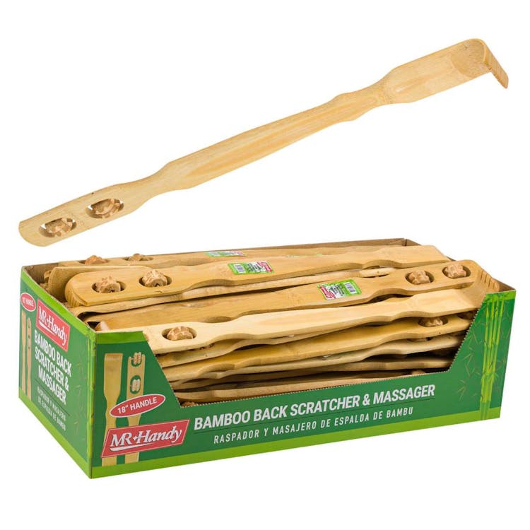 Bamboo Back Scratcher and Massager 3