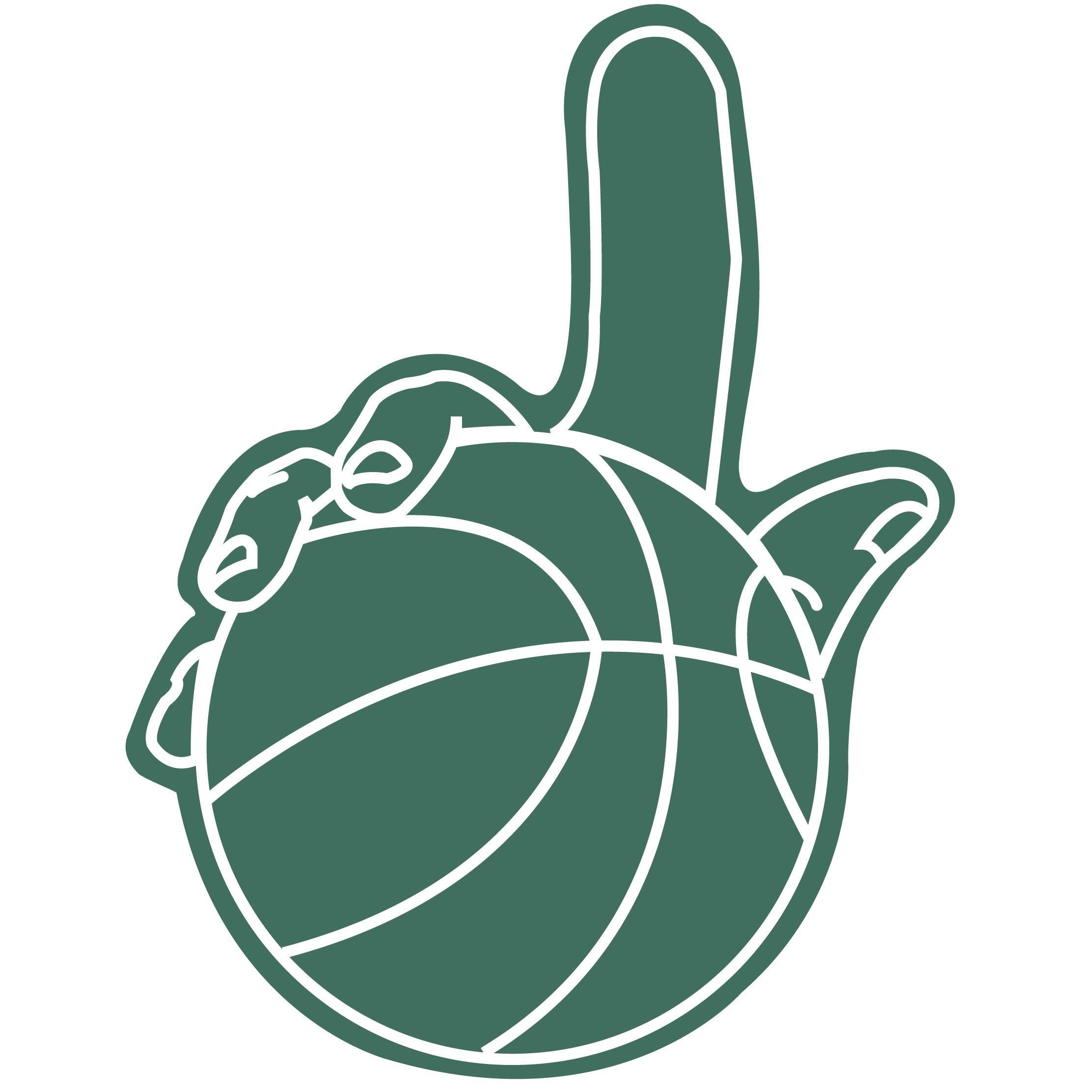 Large Basketball Hand 75