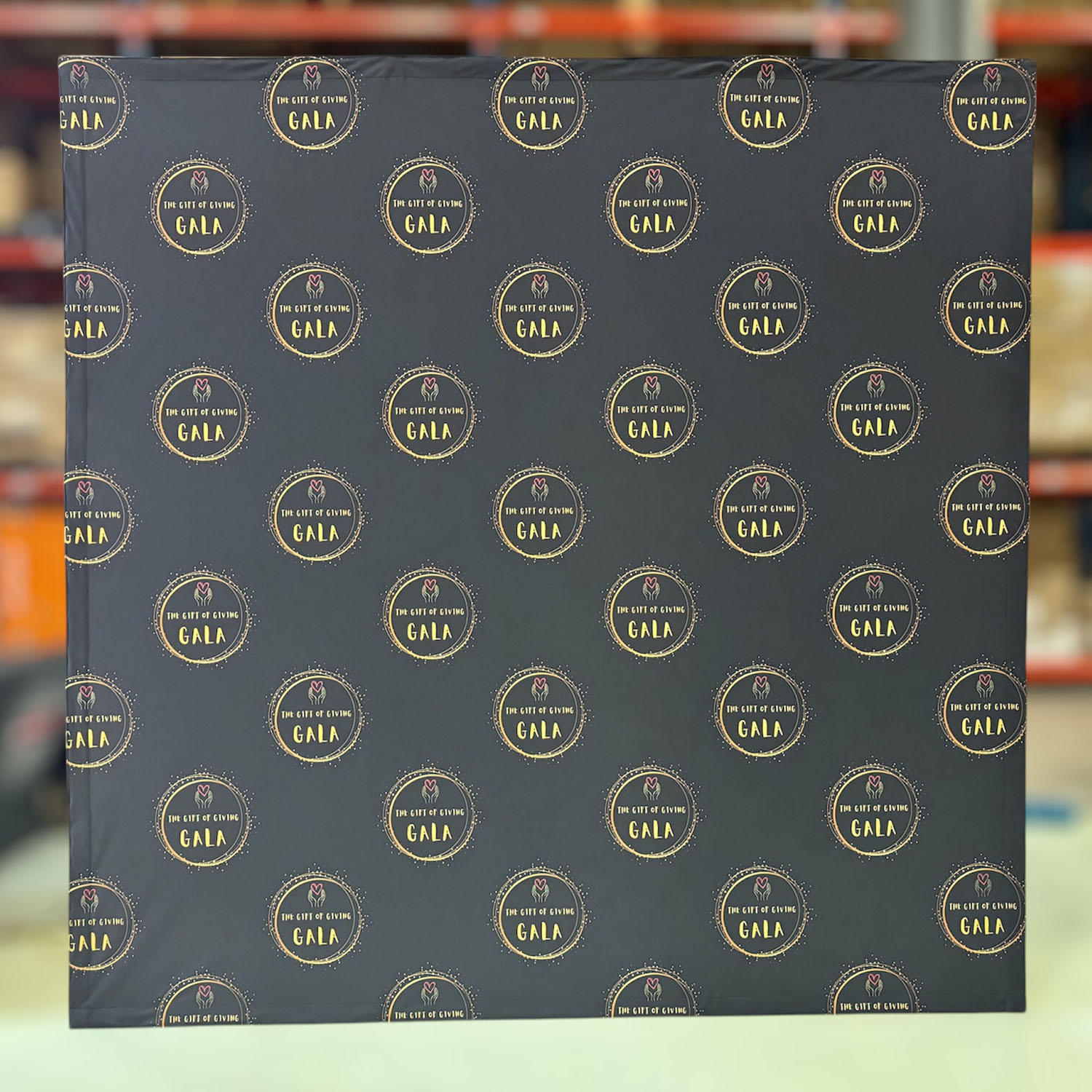 48Hr Quick Ship - Replacement Graphics for 7.5' Straight Wall with Velcro on the back 6
