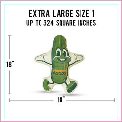 X-Large Size 1 Full Color Life-Like Pillow (Up to 324 square inches)
