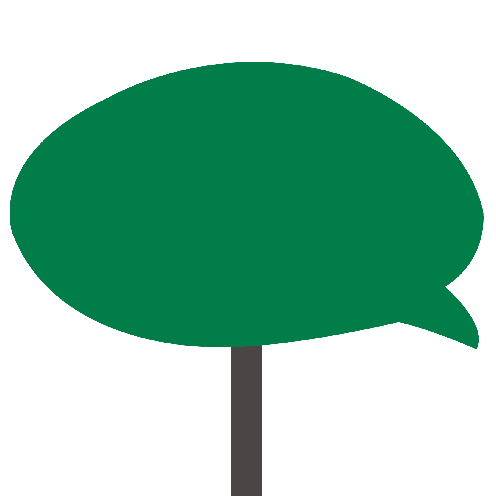 Speech Bubble Topper 48
