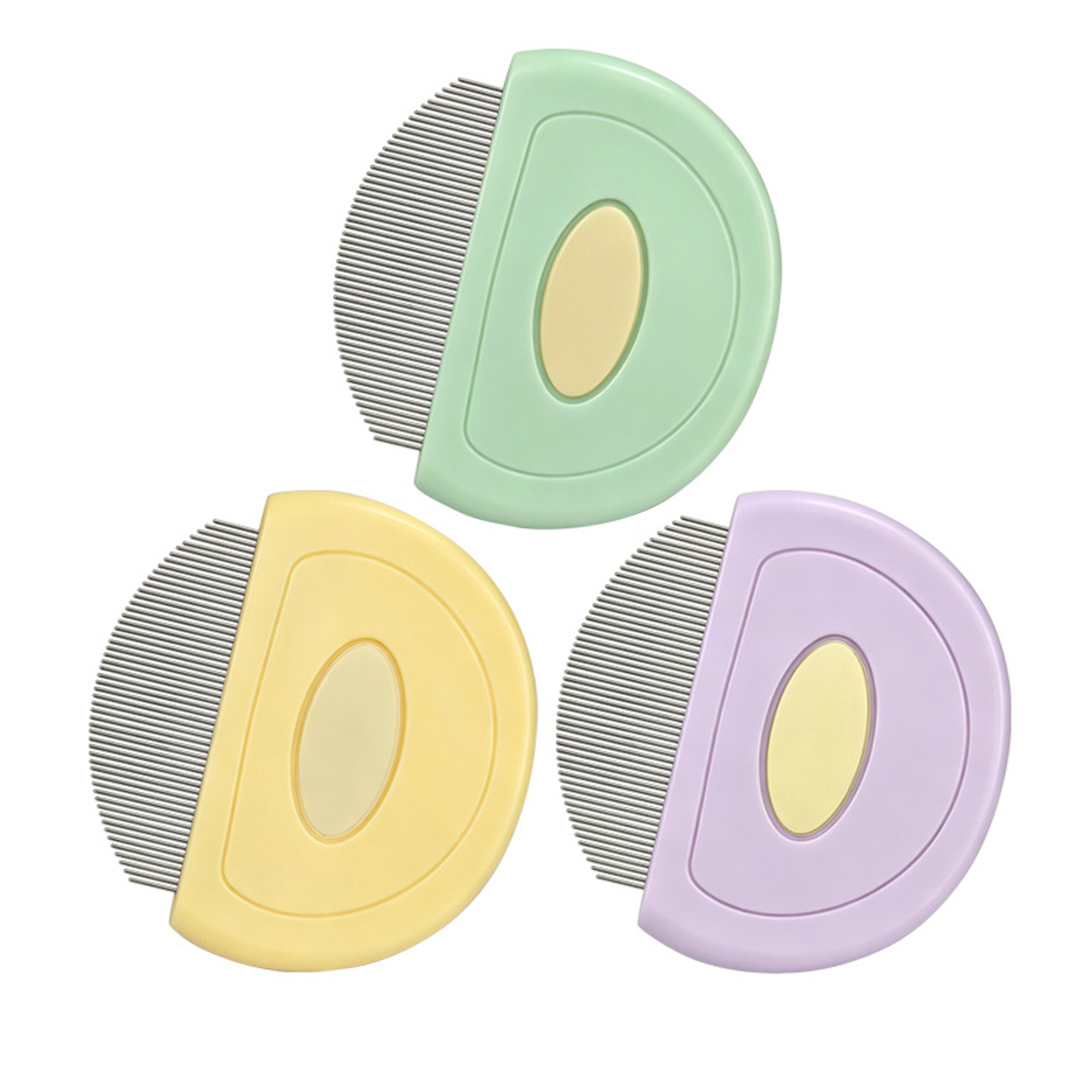 MOQ 10 Piece Pet Face Hair Comb 4