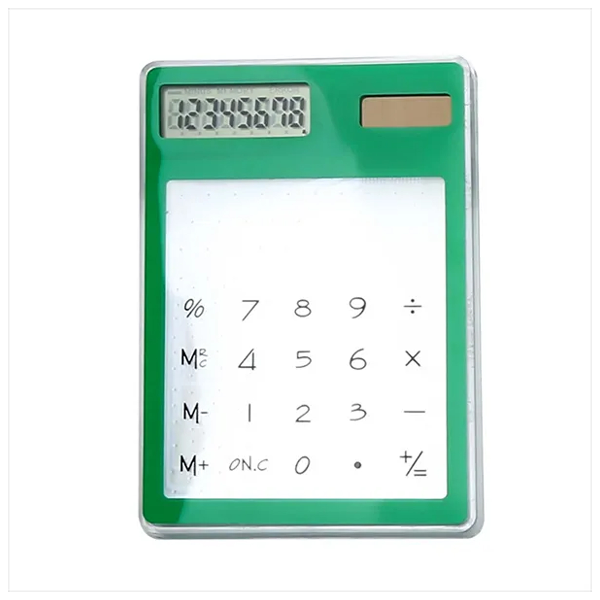 Transparent Solar Desk Calculator 16
