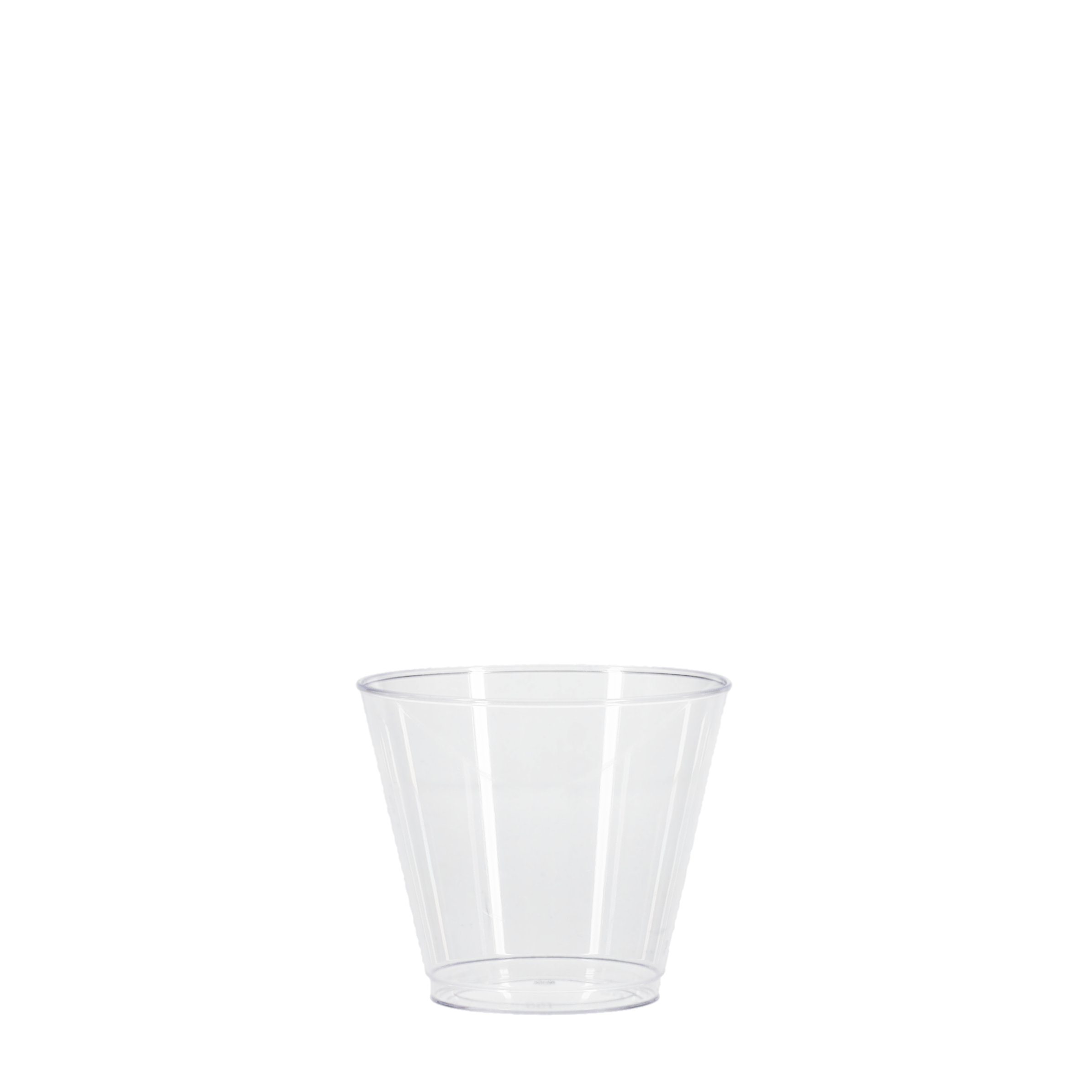 5 oz Hard Plastic Smooth Rocks Cup Clear Tradition Print, custom paper cup with logo imprint 8