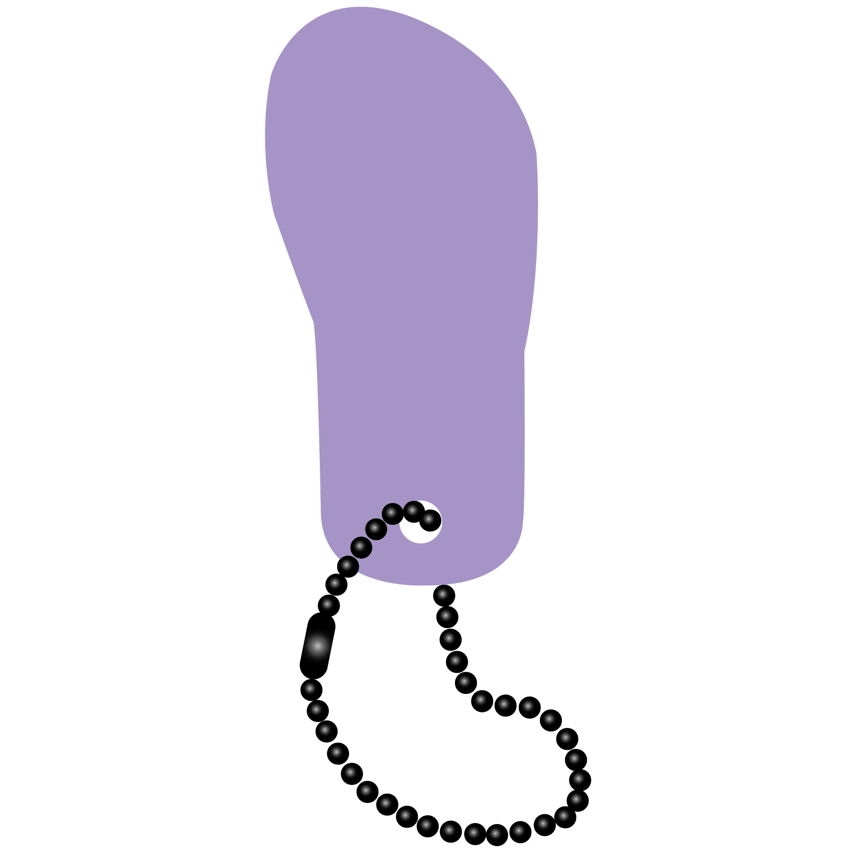 Flip Flop Key Tag 47