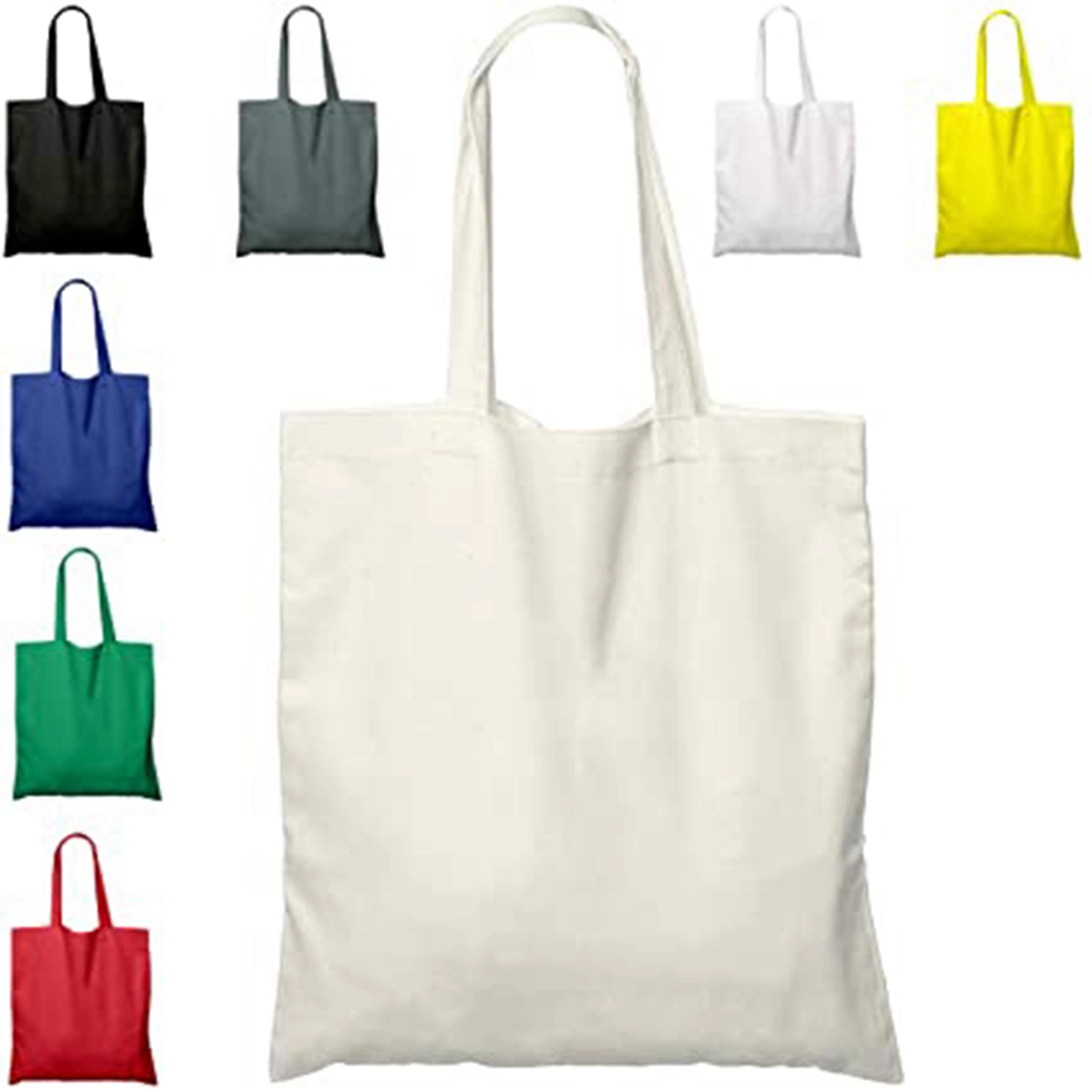 Cotton shopping bag, custom tote bag with logo imprint 2