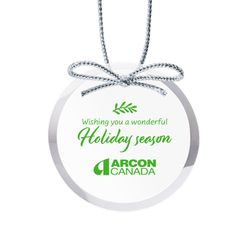 Starfire Ornament - Round Imprinted - Thumbnail 4