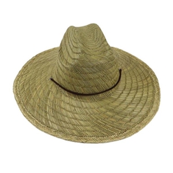 Classic Straw Lifeguard Hat