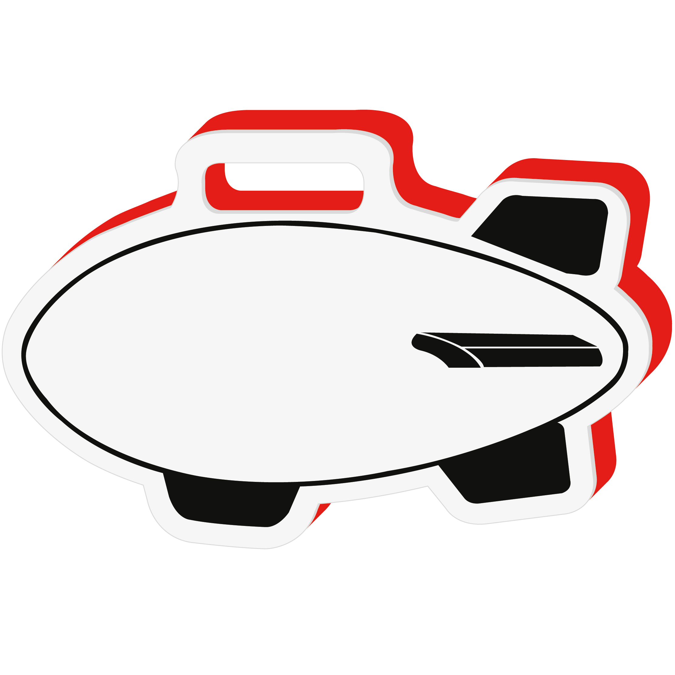 Dirigible Airship Sandwich Cushion 46