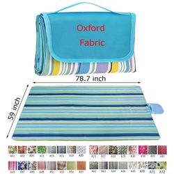 Large Size Outdoor Waterproof Picnic Blankets w/ Carry Strap