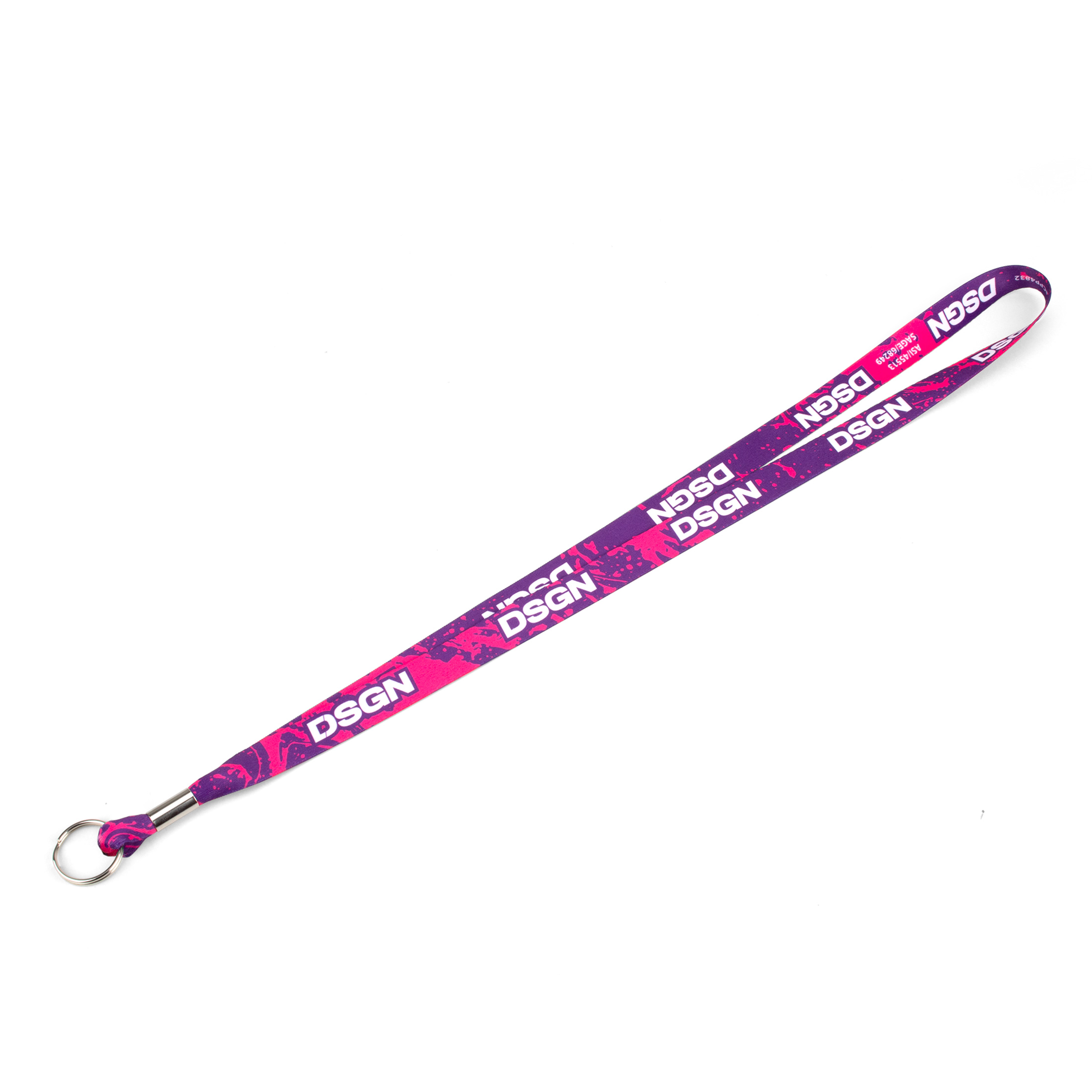 ¾" Satin Finish Full Color Lanyard Quick Ship 9