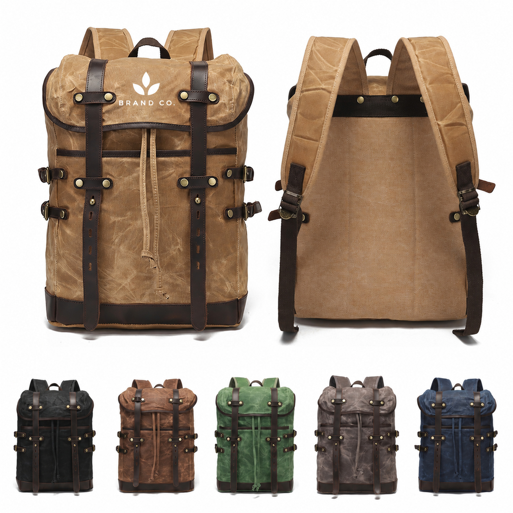 Vintage Waxed Backpack